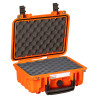 Valise étanche antichocs BAGETANCHE Explorer 2712HL. OCV avec mousse ondulée, coloris orange
