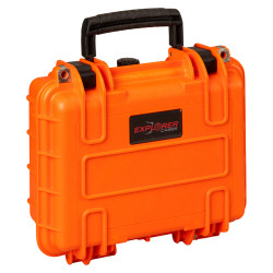 Valise étanche antichocs BAGETANCHE Explorer 2712HL fermée, coloris orange