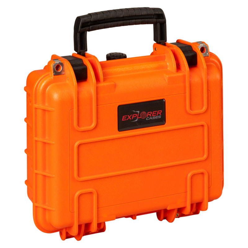 Valise étanche antichocs BAGETANCHE Explorer 2712HL fermée, coloris orange