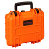 Valise étanche antichocs BAGETANCHE Explorer 2712HL fermée, coloris orange