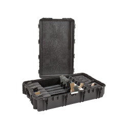 Valise étanche BAGETANCHE Explorer 10826 coloris noir avec mousse pour armes couvercle amovible