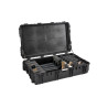 Valise étanche BAGETANCHE Explorer 10826 coloris noir avec mousse pour armes