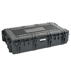 Valise étanche BAGETANCHE Explorer 10826 coloris noir fermé