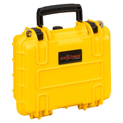 Valise étanche antichocs BAGETANCHE Explorer 2712HL fermée, coloris jaune
