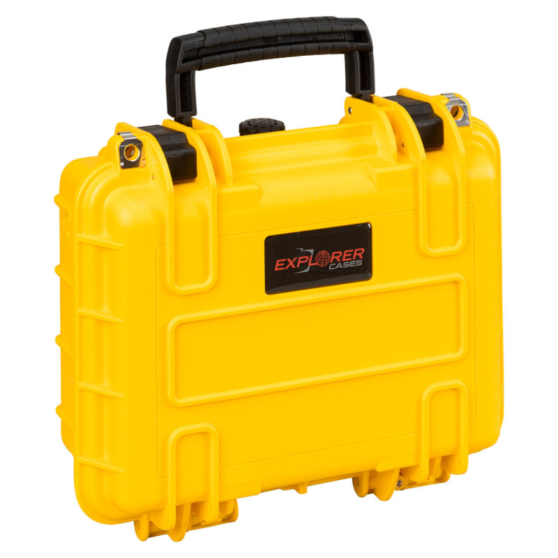Valise étanche antichocs BAGETANCHE Explorer 2712HL fermée, coloris jaune