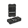 Valise étanche BAGETANCHE Explorer 10840 noire avec système de canon réglable pour 6+6 fusils,