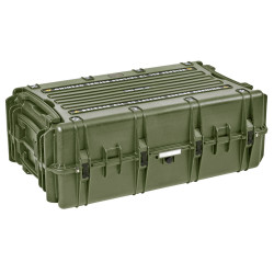 Valise étanche BAGETANCHE Explorer 10840 vert armée fermée