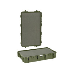 Valise étanche BAGETANCHE Explorer 10840 vert armée avec mousse prédécoupée