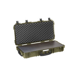 Valise étanche BAGETANCHE Explorer 7814HL coloris vert armée avec mousse haute densité