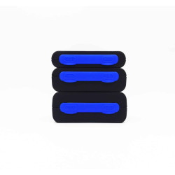 Valise Plastique BAGACASE Gaggione New Wave K2 small, medium et large coloris noir bleu