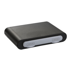 Valise Plastique BAGACASE Gaggione New Wave K2 small coloris noir gris