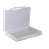 Valise Plastique BAGACASE Gaggione Minimalist D01T ouverte