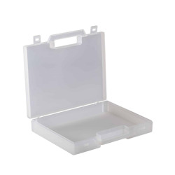 Valise Plastique BAGACASE Gaggione Minimalist R03T ouverte