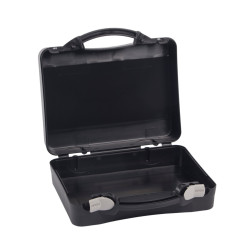 Valisette professionnelle BAGACASE Gaggione Casual T02 coloris noir ouverte