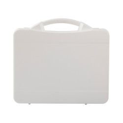 Valisette professionnelle BAGACASE Gaggione Casual T04 coloris blanc vue de face
