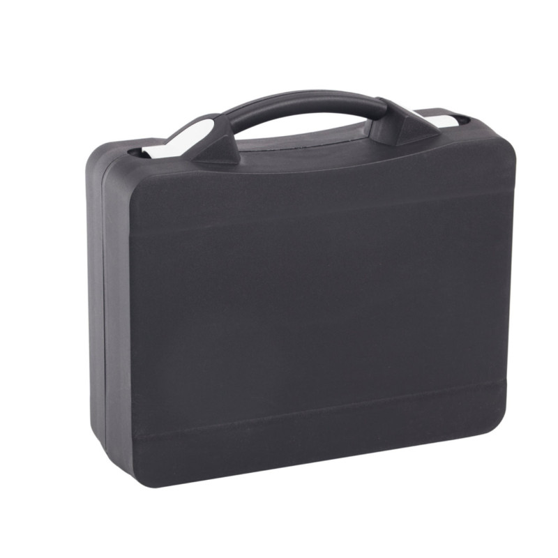 Valisette professionnelle BAGACASE Gaggione Casual T04 coloris noir avec fermoirs en blanc