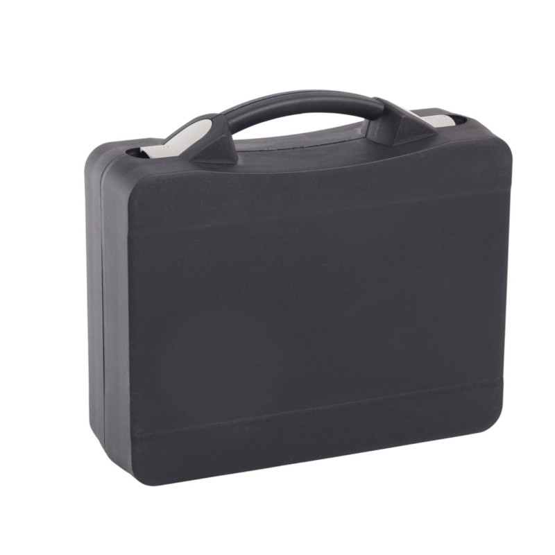 Valisette professionnelle BAGACASE Gaggione Casual T04 coloris noir avec fermoirs en gris