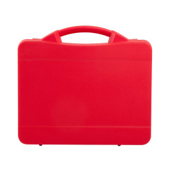 Valisette professionnelle BAGACASE Gaggione Casual T04 coloris rouge vue de face