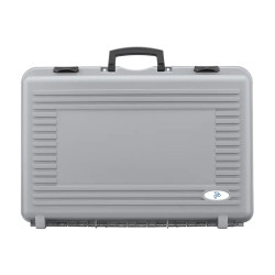 Valise Plastique BAGACASE PNR224VP60 fermée