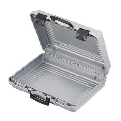 Valise Plastique BAGACASE PNR122VP43 ouverte