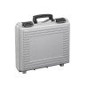 Valise Plastique BAGACASE PNR96VP34 coloris fermoirs noir