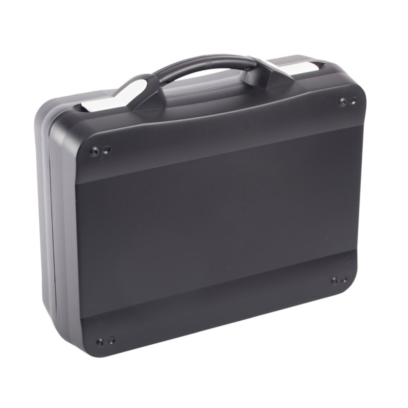 Mallette Professionnelle BAGACASE Gaggione Casual T07 coloris noir fermoirs blanc