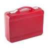Mallette Professionnelle BAGACASE Gaggione Casual T07 coloris rouge fermoirs blanc