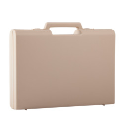 Valise plastique BAGACASE Gaggione Classic D01 coloris beige
