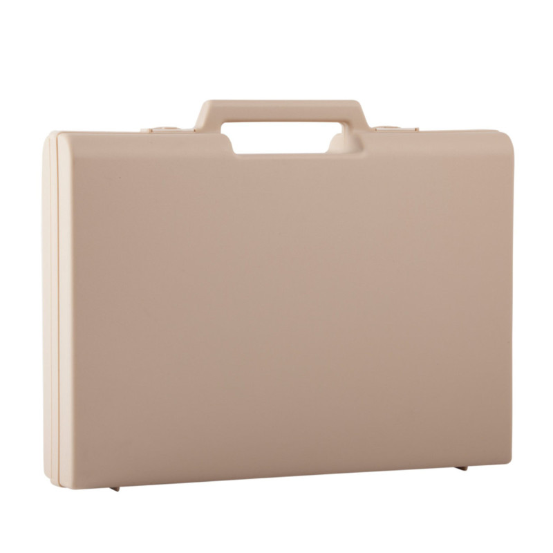 Valise plastique BAGACASE Gaggione Classic D01 coloris beige
