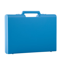 Valise plastique BAGACASE Gaggione Classic D01 coloris bleu