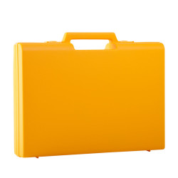 Valise plastique BAGACASE Gaggione Classic D01 coloris jaune
