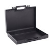 Valise plastique BAGACASE Gaggione Classic D01 coloris noir ouvert