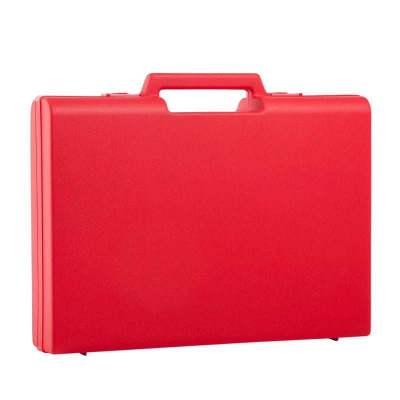 Valise plastique BAGACASE Gaggione Classic D01 coloris coloris rouge