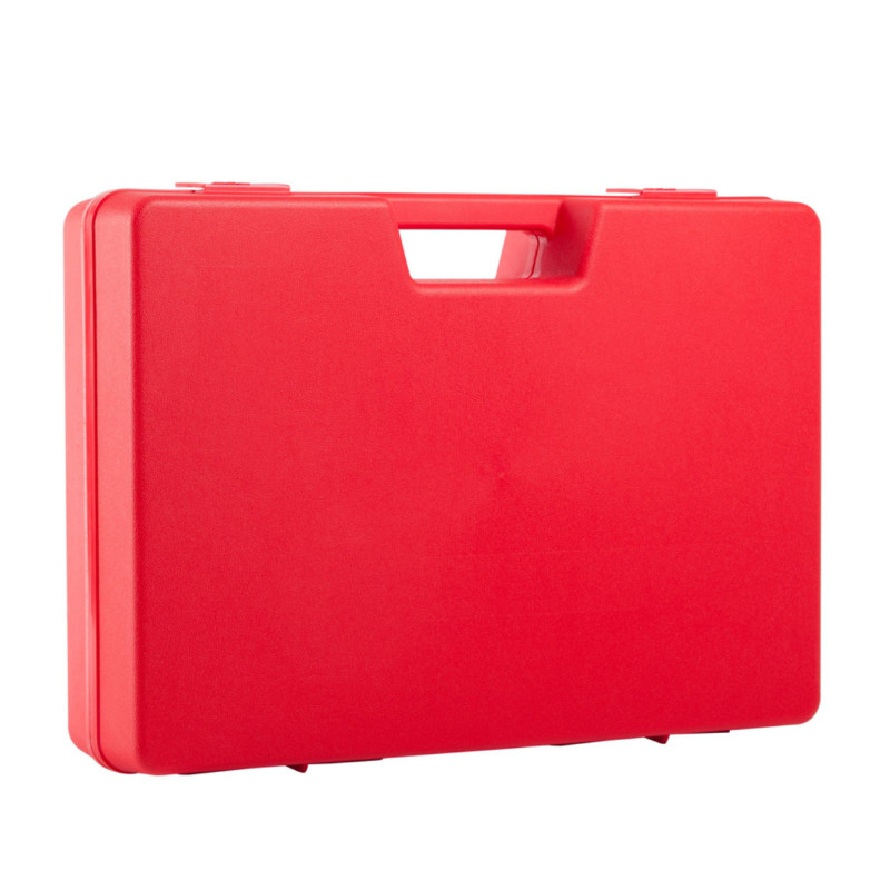 Valise plastique BAGACASE Gaggione Rétro B01 coloris rouge