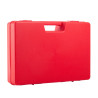 Valise plastique BAGACASE Gaggione Rétro B01 coloris rouge