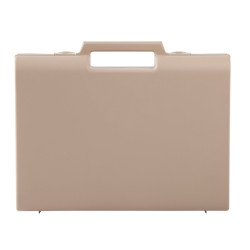 plastique BAGACASE Gaggione Classic D04 coloris beige vue de face