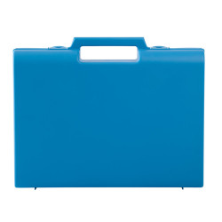 plastique BAGACASE Gaggione Classic D04 coloris bleu vue de face