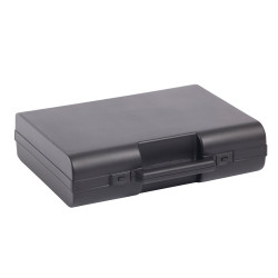 plastique BAGACASE Gaggione Classic D04 coloris noir fermée