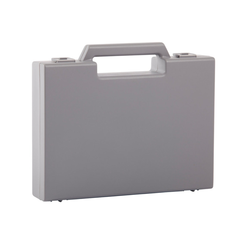 Valise plastique BAGACASE Gaggione Classic R02 coloris gris alu
