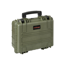 Valise étanche BAGETANCHE Explorer 3818HL.G fermée, coloris vert