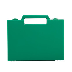 Valise plastique BAGACASE Gaggione Classic R02 coloris vert vue de face