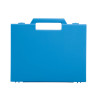 Valise plastique BAGACASE Gaggione Classic R03 coloris bleu vue de face