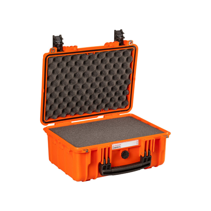 Valise étanche BAGETANCHE Explorer 3818HL.O avec mousse prédécoupée, coloris orange