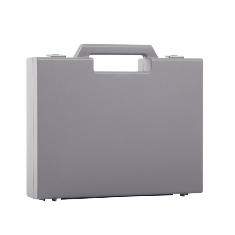 Valise plastique BAGACASE Gaggione Classic R03 coloris gris alu