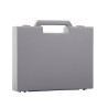 Valise plastique BAGACASE Gaggione Classic R03 coloris gris alu