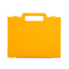 Valise plastique BAGACASE Gaggione Classic R03 coloris jaune vue de face