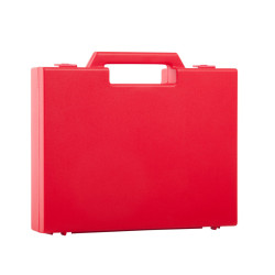 Valise plastique BAGACASE Gaggione Classic R03 coloris rouge