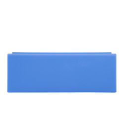 Plumier BAGACASE Gaggione Business P03 coloris bleu pastel vue de face