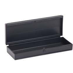 Plumier BAGACASE Gaggione Business P03 coloris noir ouvert