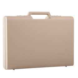 Valise plastique BAGACASE Classic D02 coloris beige